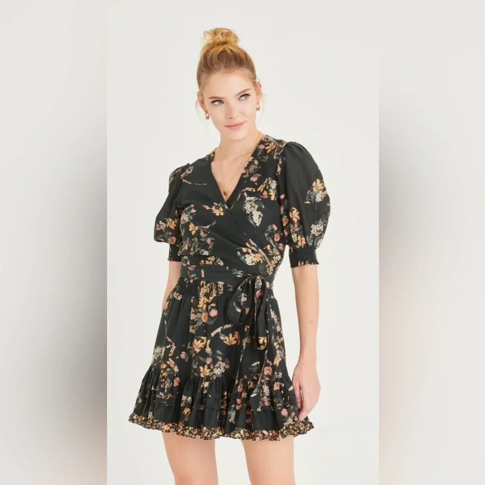 Secret Mission Bleeker Crop Bkouse & Mini Skirt 2 Piece Set, Organic Cotton NWT - Picture 2 of 9